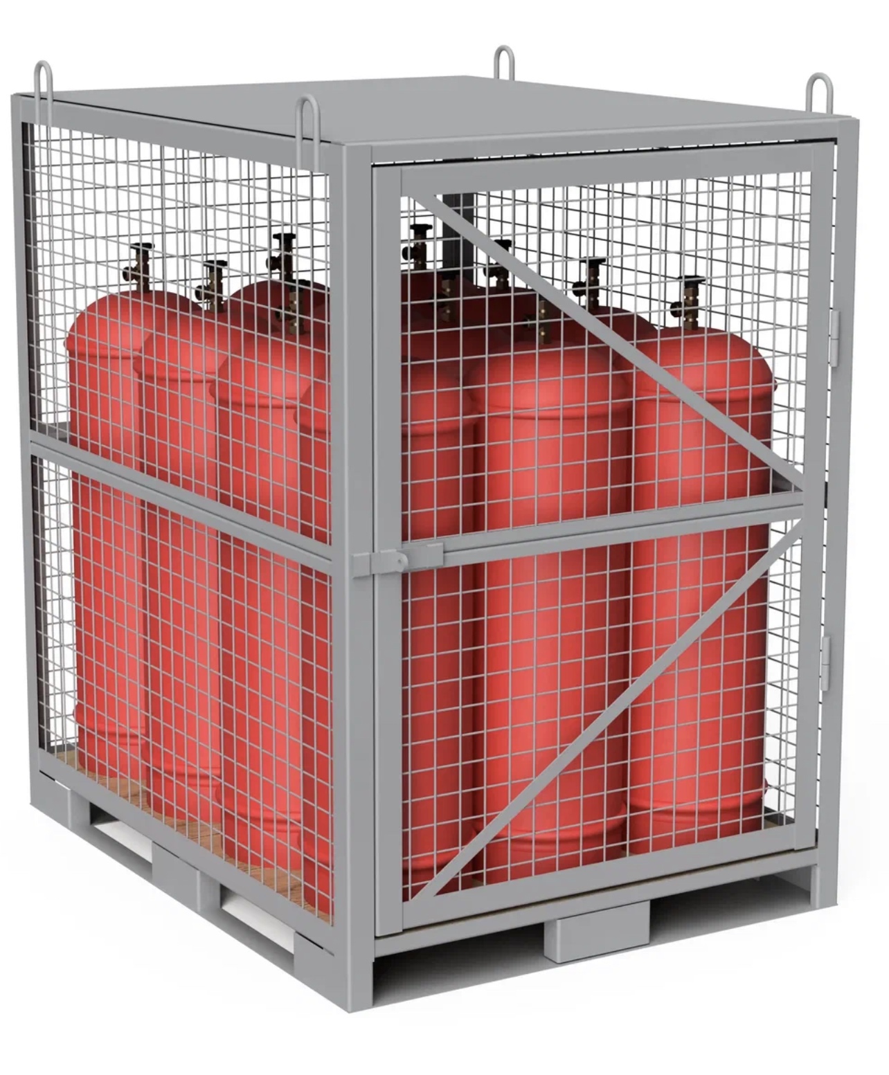 КЛЕТЬ ДЛЯ 9-ТИ ПРОПАНОВЫХ БАЛЛОНОВ КДР-05